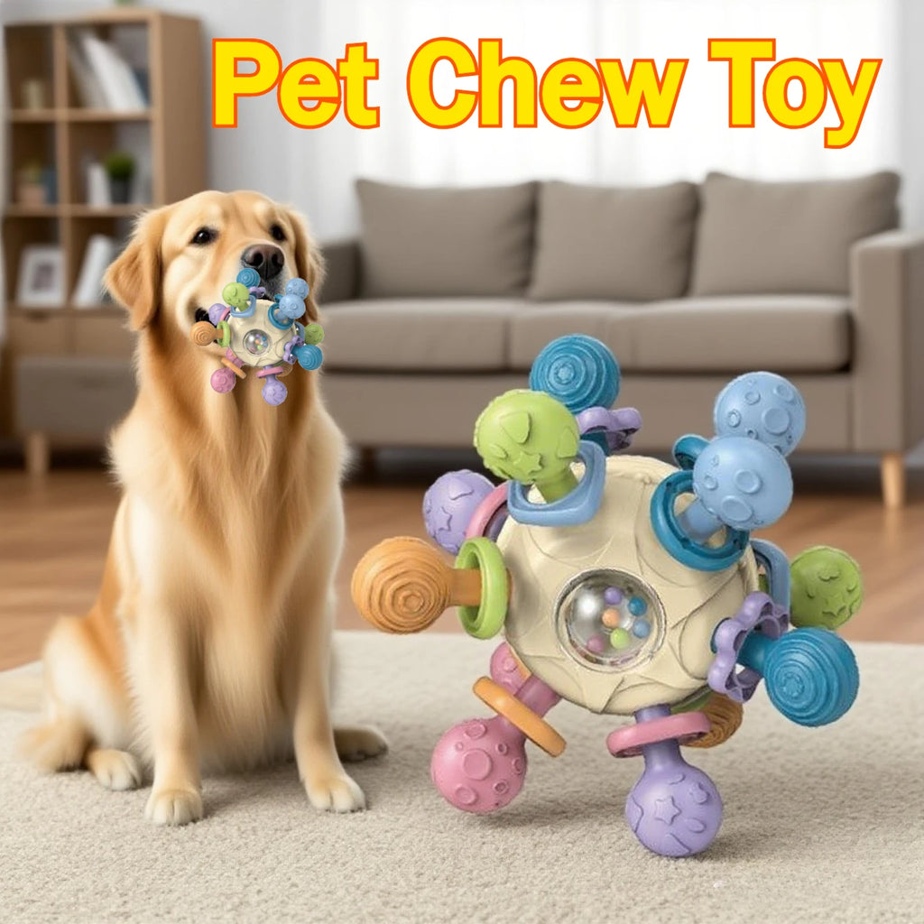 Pet Chew Toy Soft Rubber Bite-resistance Teeth Grinding Chewing Toys for Small Dogs Training Pet Supplies puppy accessories Zpaxo