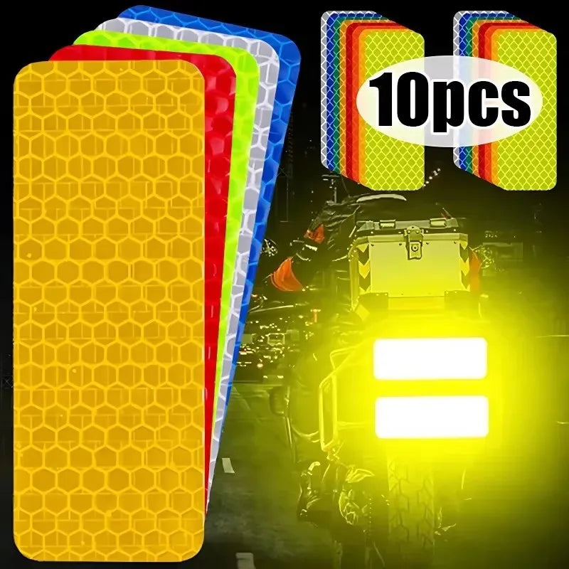Reflective Safety Strips – Bike, Motorcycle & Helmet Decals