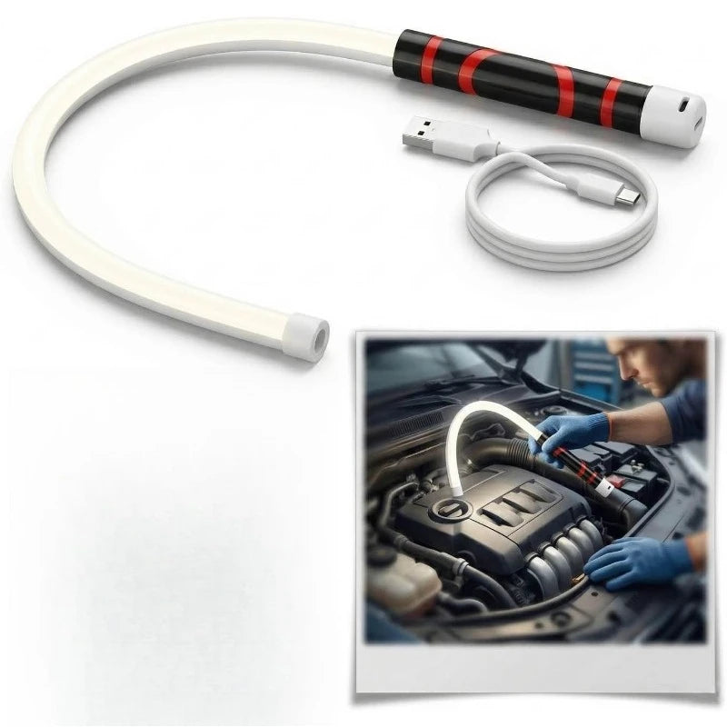 Flexible LED Work Light 800lm USB-C Rechargeable | Zpaxo