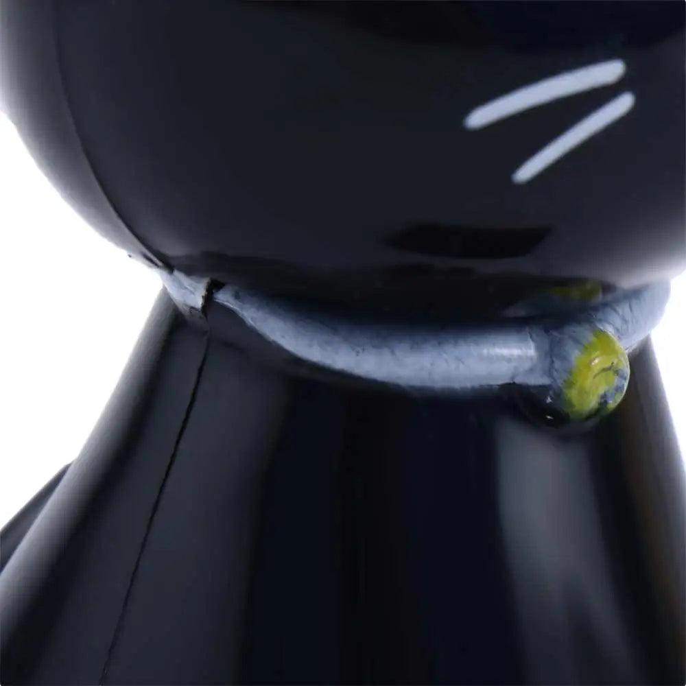Christmas Ornament Car Decoration Black Eco Friendly Solar Doll Zpaxo