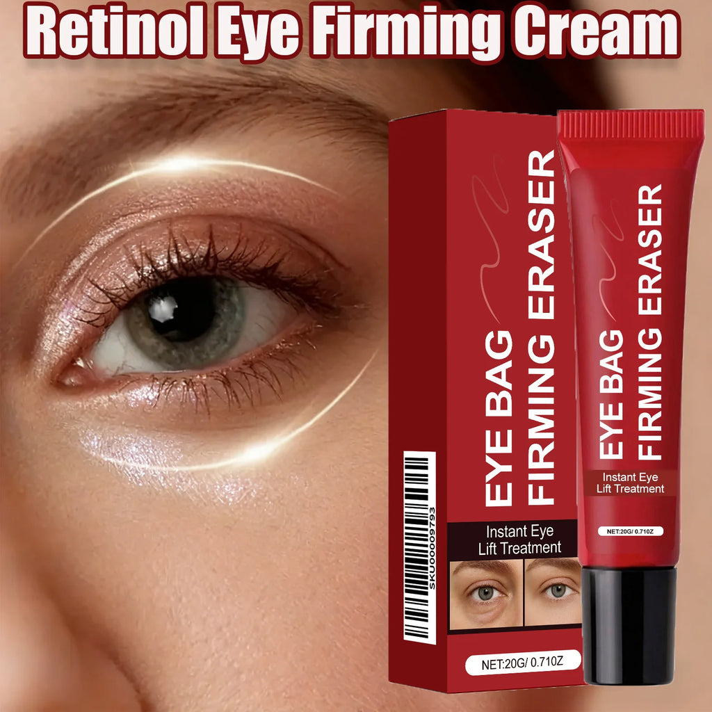 Retinol Eye Cream Firming Eye Bags Lightening Dark Circles Anti Aging Moisturizing Tightening Skin Instant Eye Lifting Treatment Zpaxo