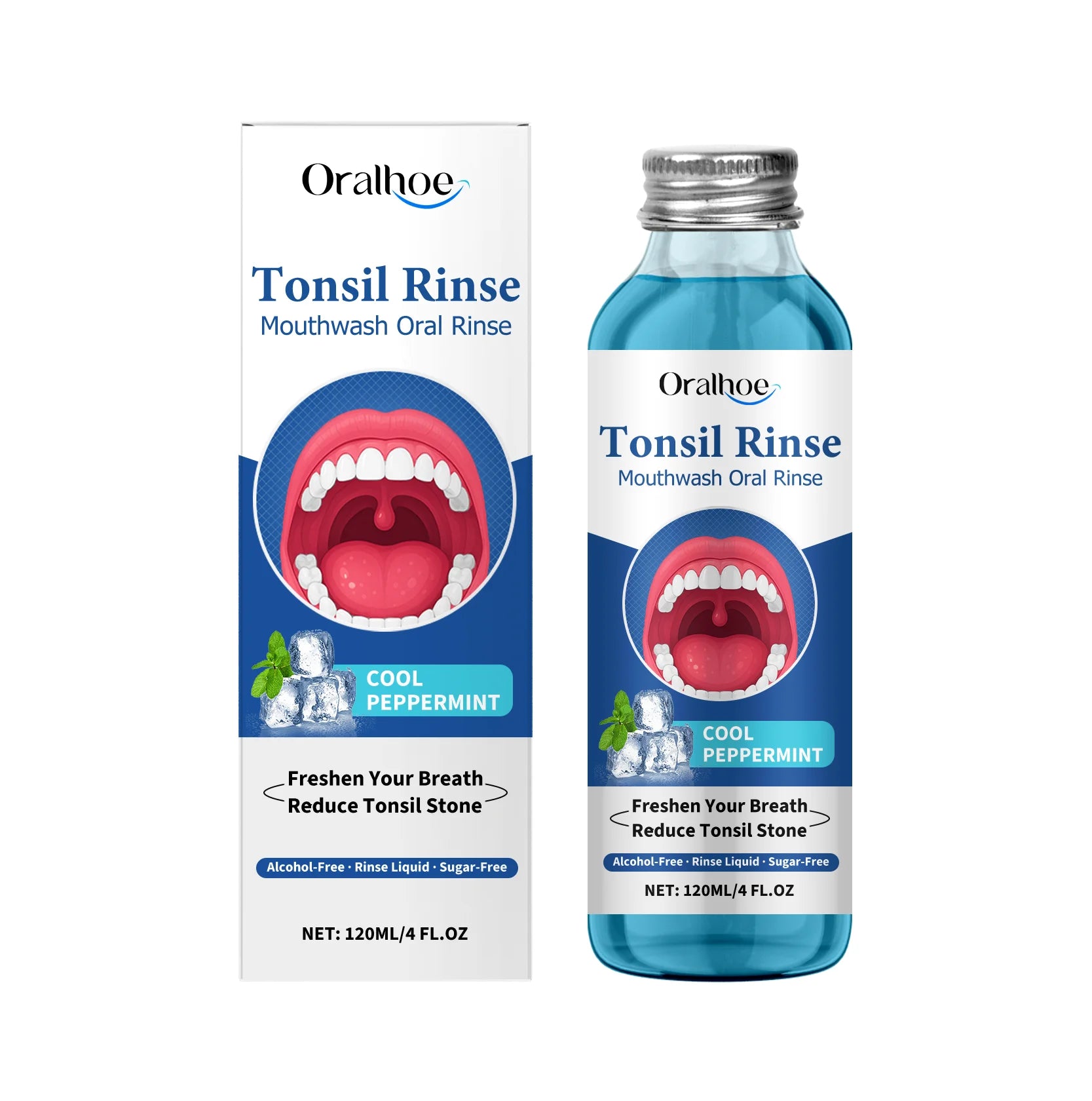 Fresh Breath Mouthwash - Herbal Gum-Care Mouthwash for Oral Care, Eliminating Bad Breath, Freshening the Mouth Zpaxo