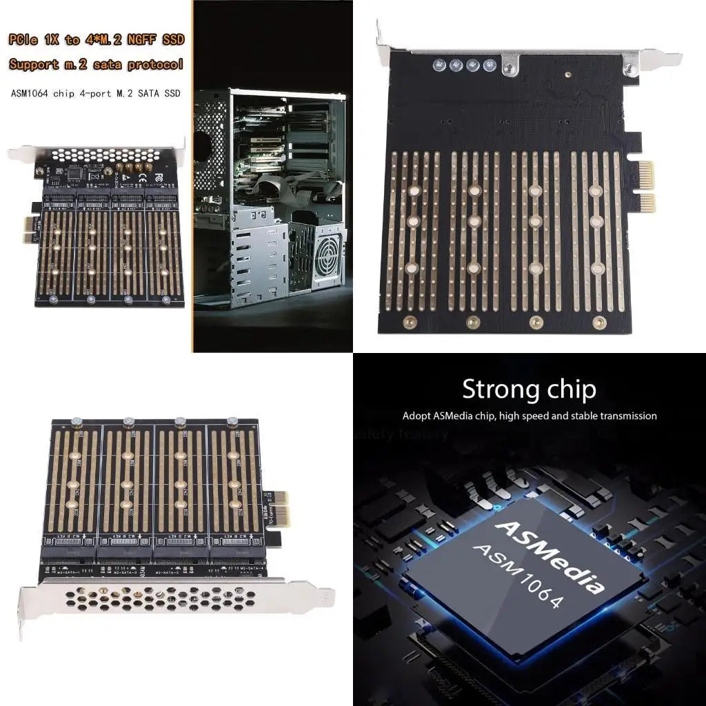 652F M 2 Hard Disk Adapter Card SSD PCIEX1 High-speed Read Write Ngff Zpaxo CN
