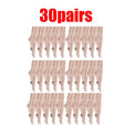 Women's Ultrathin Nylon Ankle Stockings – 10/20/30 Pairs