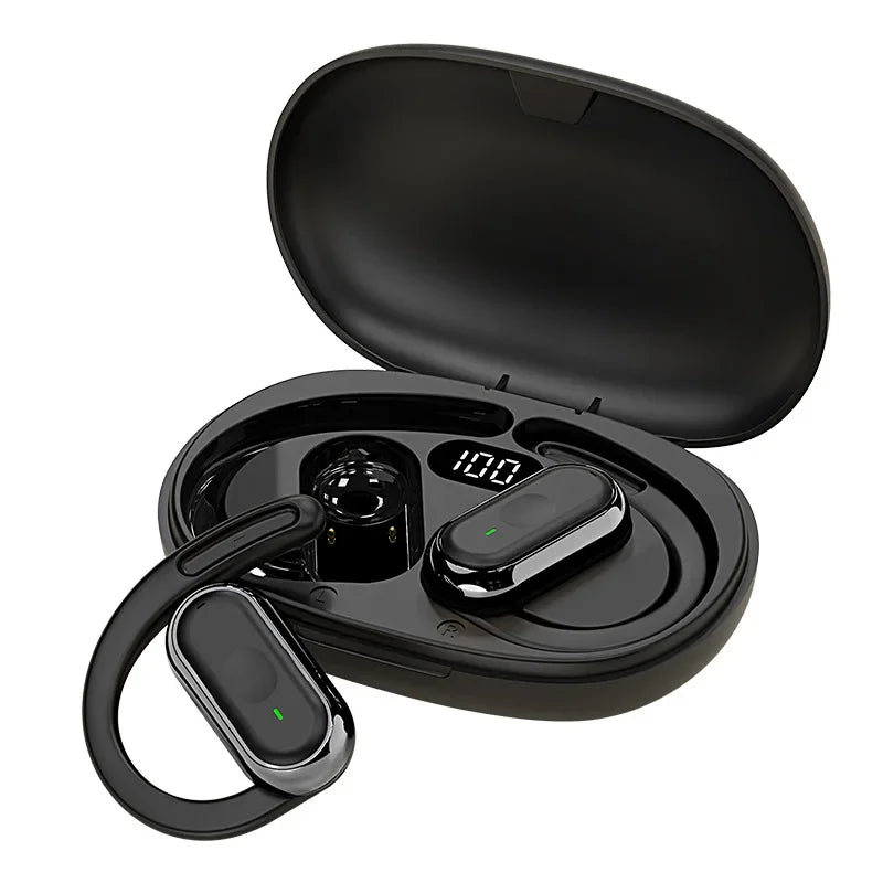 KEBIDUMEI Open-ear Earphones Ear Hook Bluetooth 5 4 Headphones IPX6