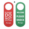 Double-Sided Door Hanger Sign – Do Not Disturb & Make Up Room Door Hanger Sign Zpaxo B