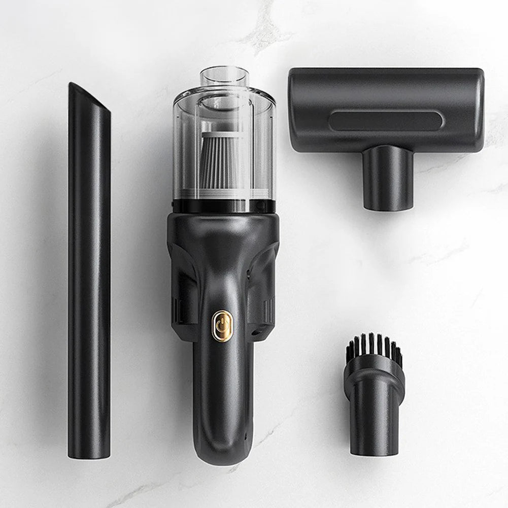 Car Vacuum Cleaner High Power Portable Wireless Car Vacuum Strong Suction with Detachable Dust Box for Car Home Cleaning Zpaxo