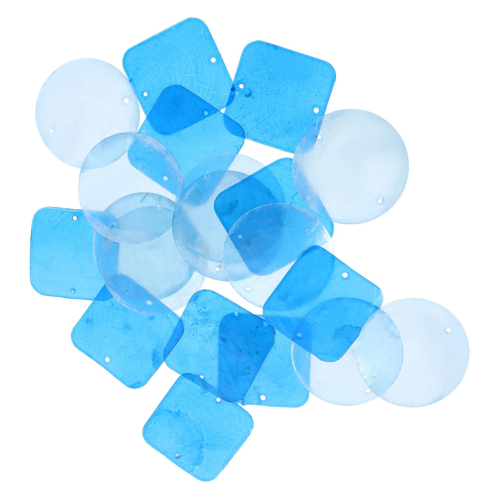 Square Round Natural Shell DIY Craft Making Pendant Dream Catcher