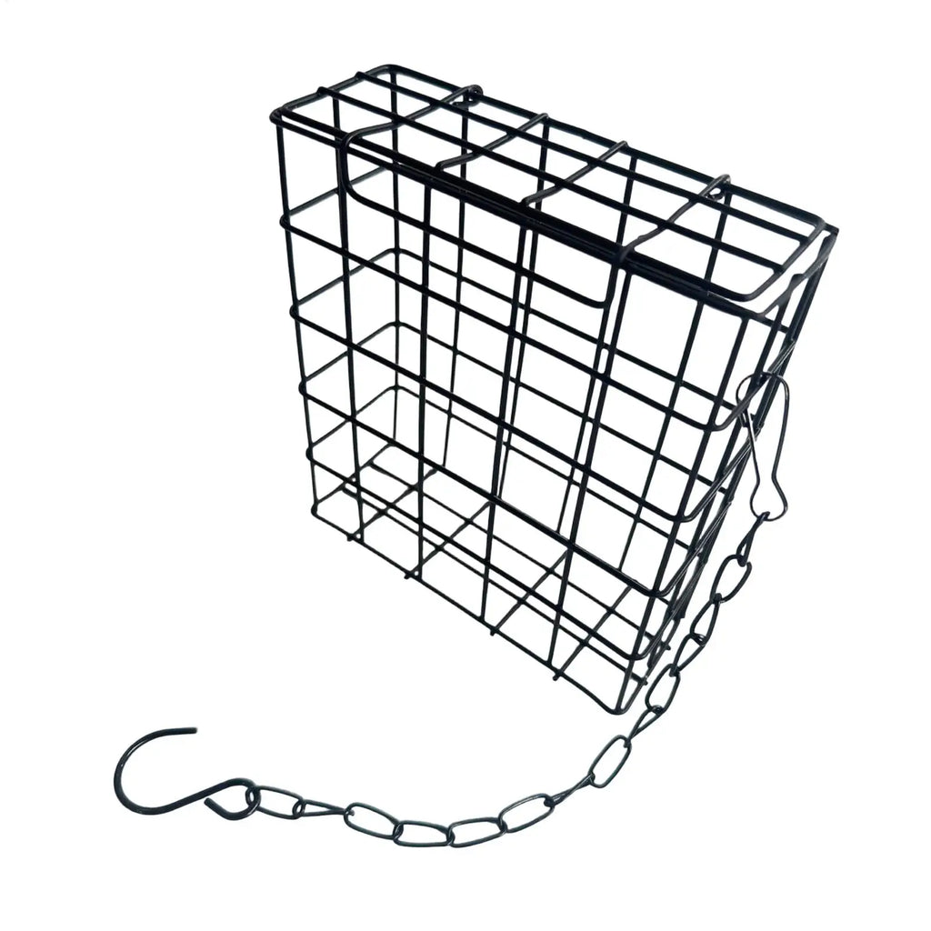 Suet Feeder Squirrel Proof Cage Birdwatching Station Reusable Wild