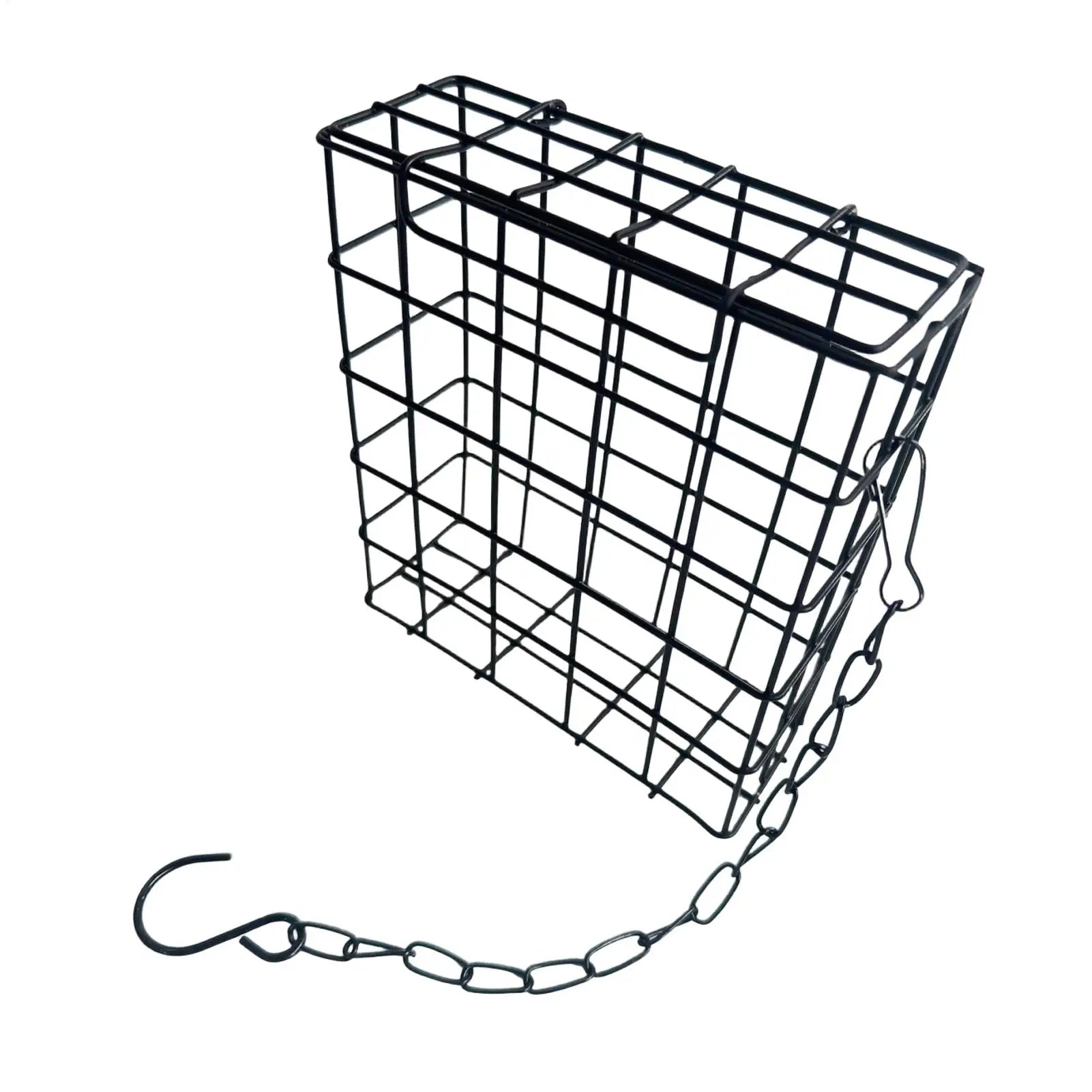 Suet Feeder Squirrel Proof Cage Birdwatching Station Reusable Wild