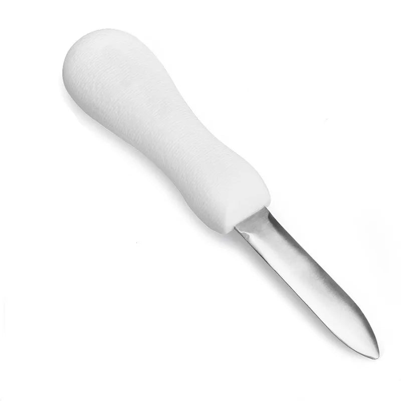 Stainless Steel Oyster Knife with Anti-Slip Handle | Scallop Oyster Shucking Knife Zpaxo