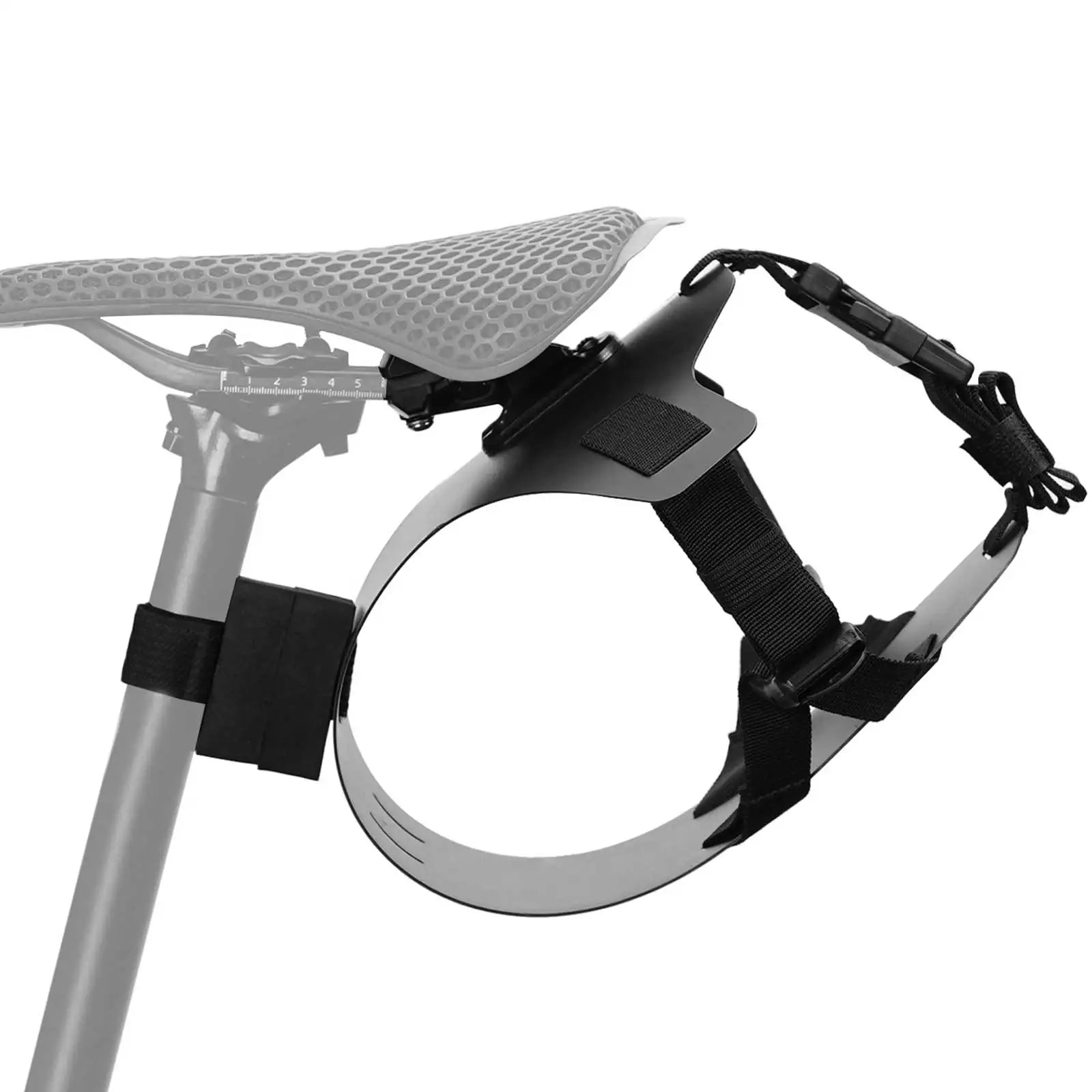 Quick Release Rear Bike Rack Adjustable Saddlebag Tail Bag Carrier