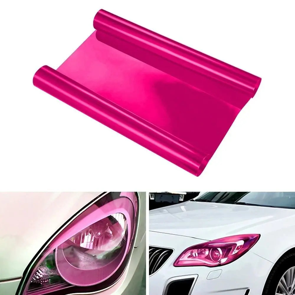 Self-adhesive Car Headlight Tint Film Change Light Transmission Zpaxo