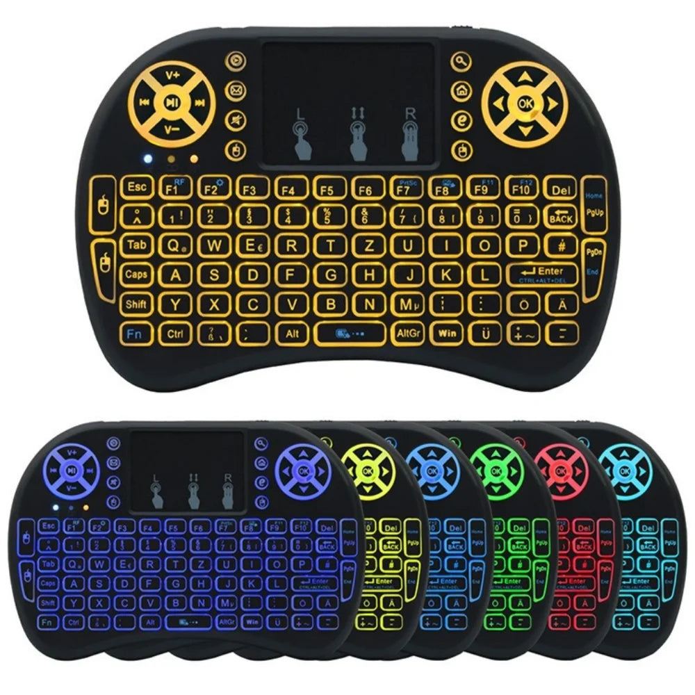 I8 Mini Wireless Keyboard 2.4G Air Mouse Touchpad for Smart TV Wireless Mini Keyboard Zpaxo