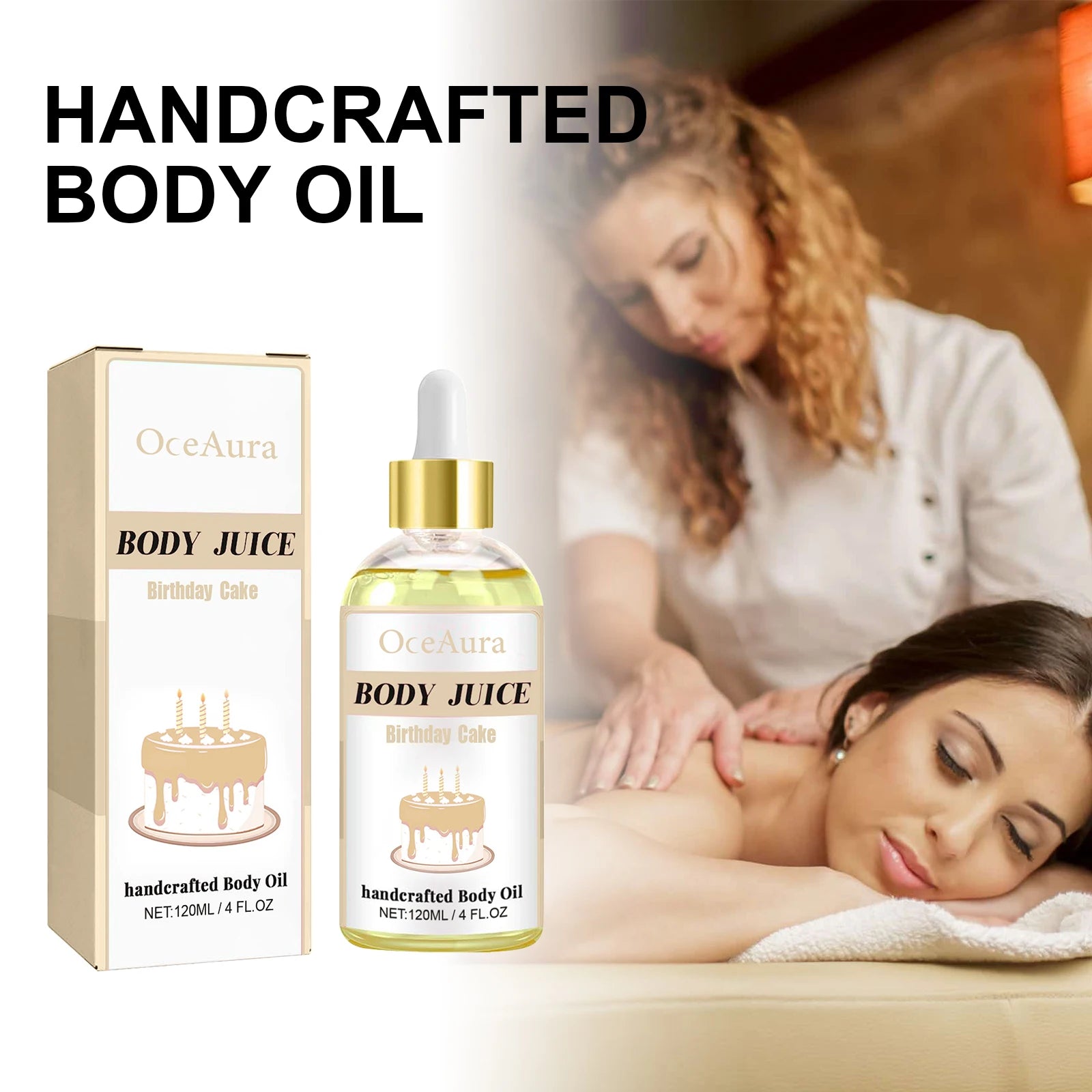 OceAura Sweet Fragrance Body Oil – Moisturizing & Nourishing Fragrance Body Oil Zpaxo
