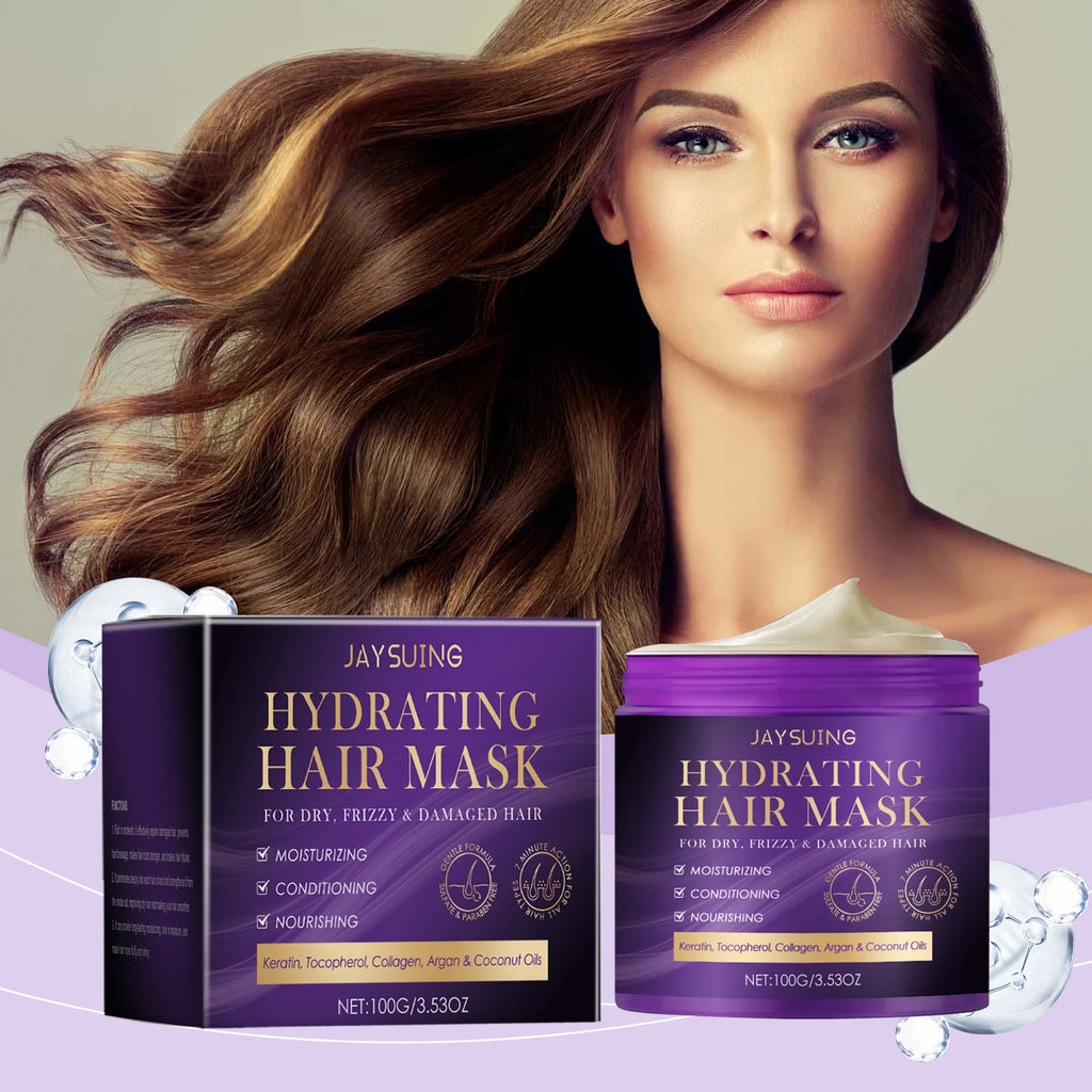 Jaysuing Collagen Hair Mask – Moisturize, Repair & Strengthen Collagen Hair Mask Zpaxo 3x100g