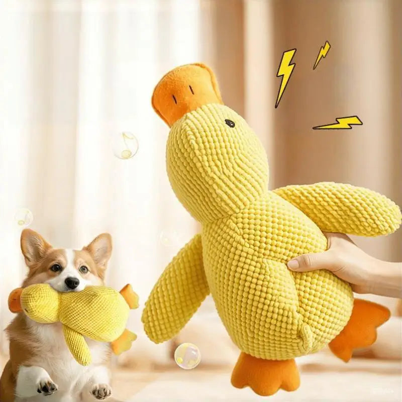 Long-lasting Squeaky Soft Toys Small Dogs Indestructible Chew Big Zpaxo