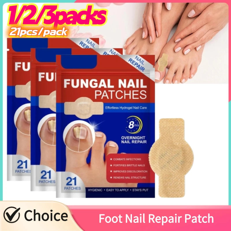 Foot Nail Repair Patches Nail Ingrown Correction Sticker Antifungals Toenail-Fungus Treatments Stickers Damaged Nail Care Tool Zpaxo