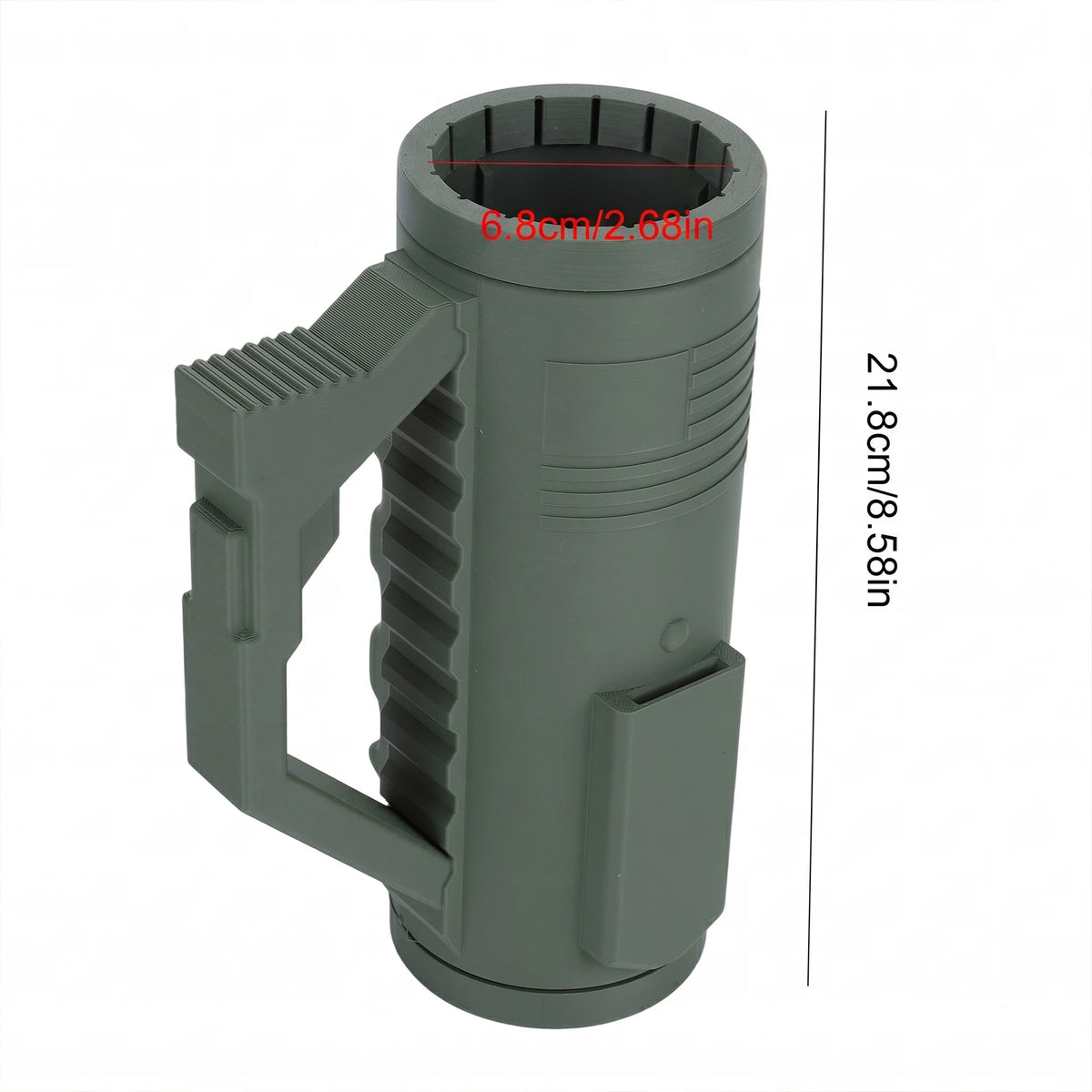 Reusable Portable Sleeve Soda Beer Water Bottle Dual Tactical Loading Zpaxo for 12OZ Ounce Can B