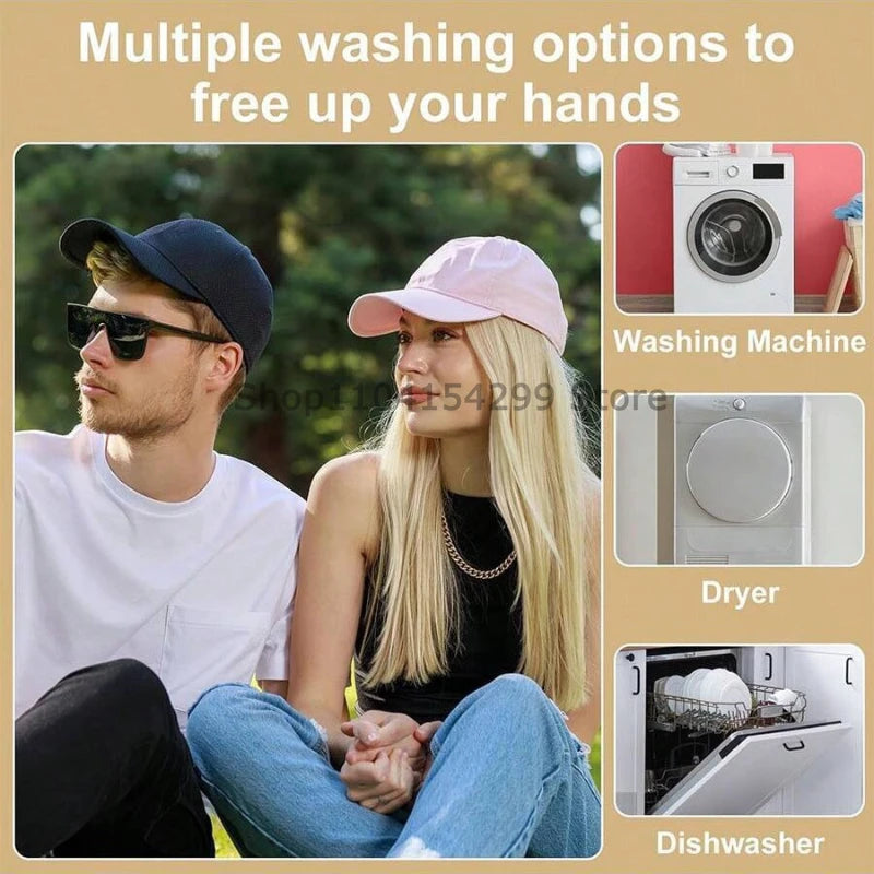 Hats Washing Machine Hat Washing Protector Hat Cleaning Machine Washable Laundry Bag Anti-Deformation Secure Hat Storage Solutio Zpaxo