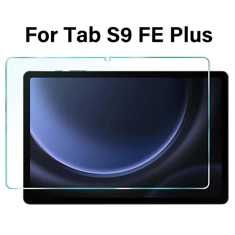 9H Tempered Glass Tablet Full Screen Protector For Samsung Galaxy Tab S6 Lite A8 A9 Plus S7 FE S8 Plus S9 FE+ 12.4inch 2023 Film Zpaxo