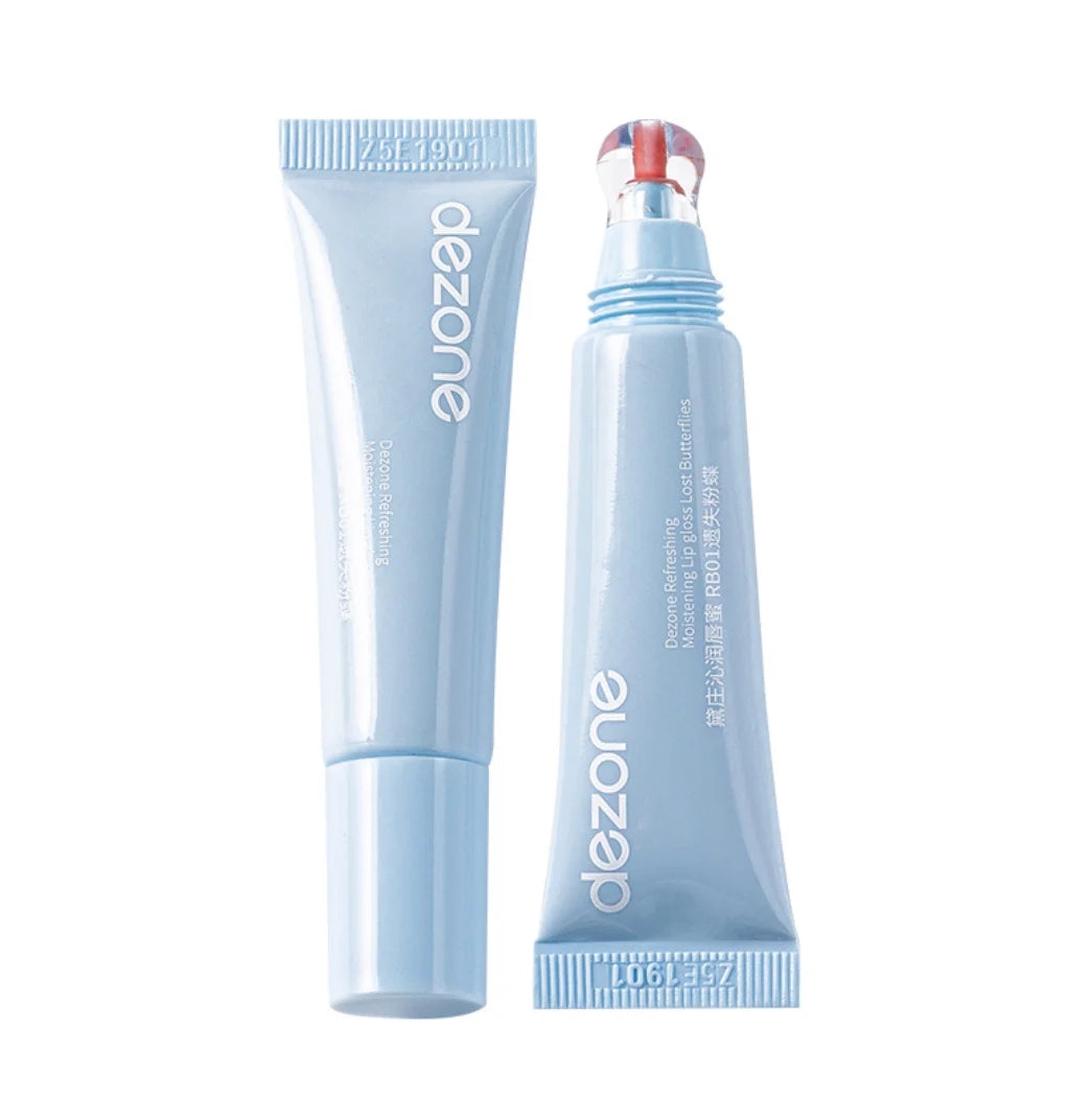 DEZONE Essence Crystal Gloss Liquid Lip Tint Moisturizer Hydrate Lips Zpaxo
