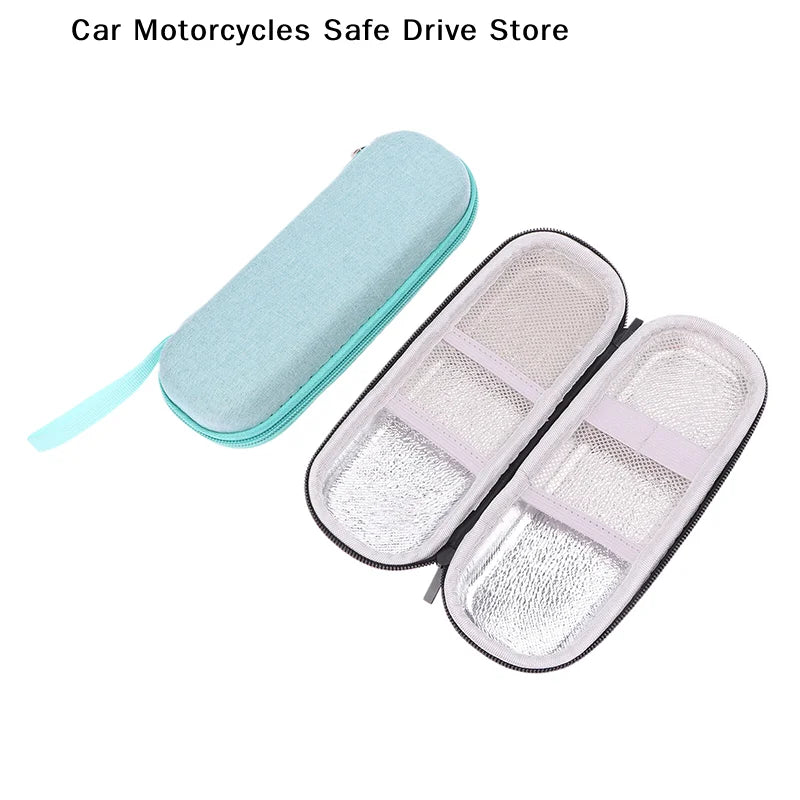 Waterproof Empty Insulin Cooling Bag EVA Thermal Insulated Cooler Gel