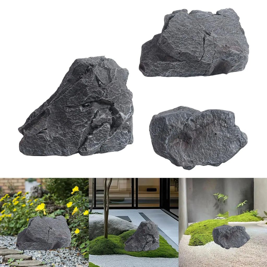 Artificial Faux Rock Landscape Decor – Realistic Faux Stone Faux Landscape Rock Zpaxo