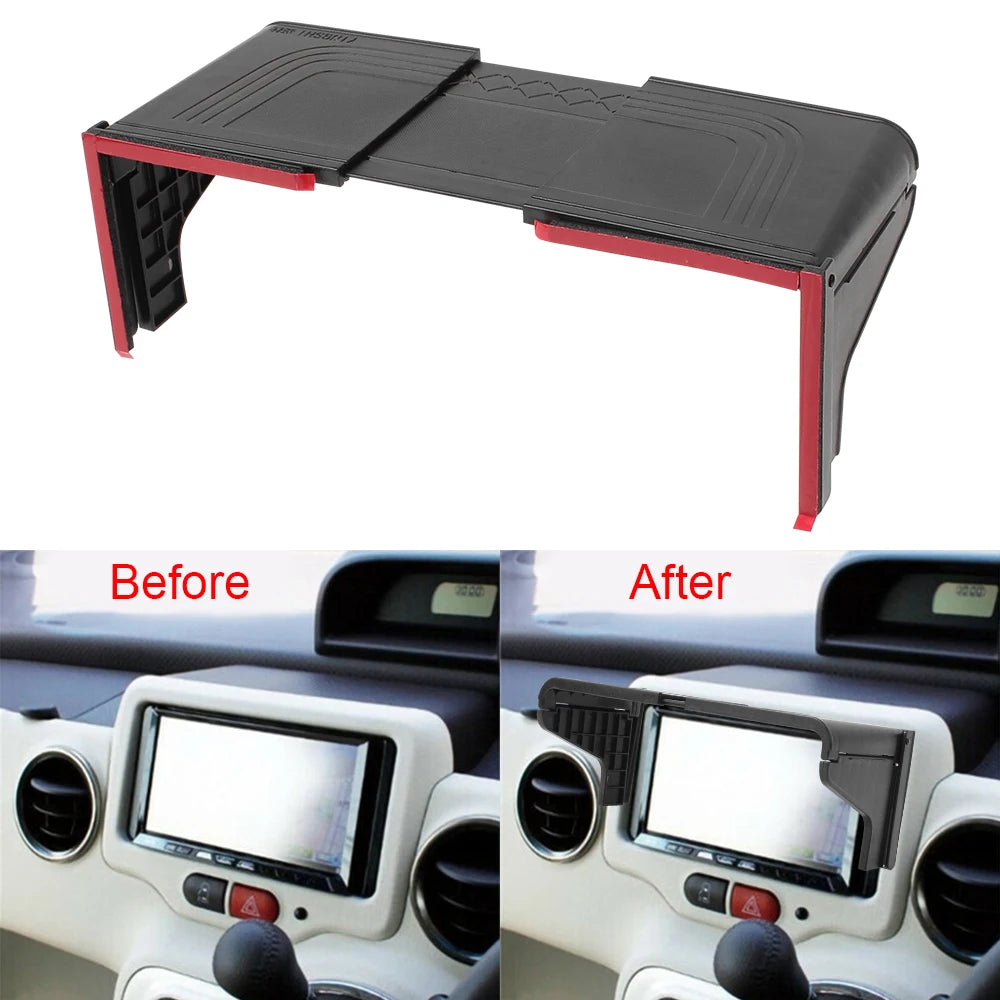 Car GPS Navigation Sun Shade Display Screen Visor Universal Interior