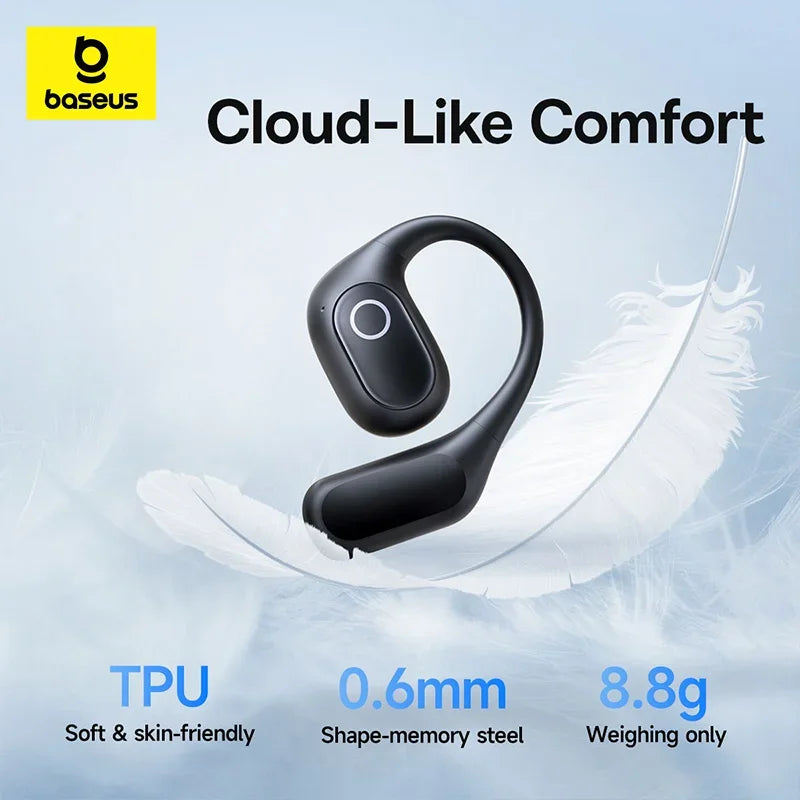 Baseus Eli 2i Fit Open-ear Earphones True Wireless Bluetooth 6 0 Ear