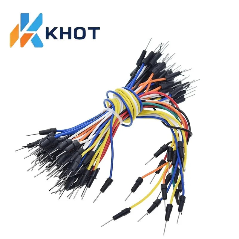 Bread line Bread board cable Bread board cable Connection cable Test cable Test cable DuPont cable A bundle of 65 pieces Zpaxo Default Title