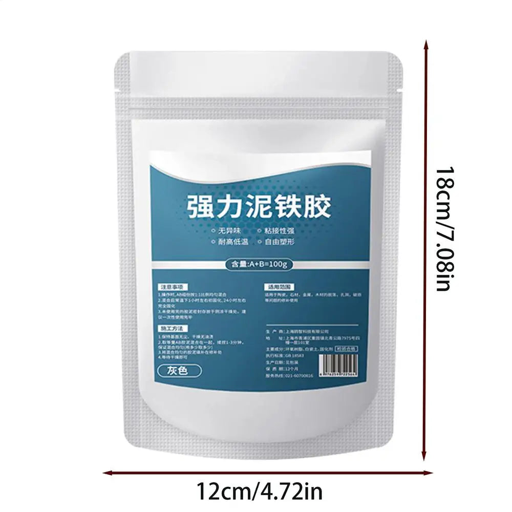 Epoxy Putty Heat Resistant Waterproof Repair Filler Metal Wood