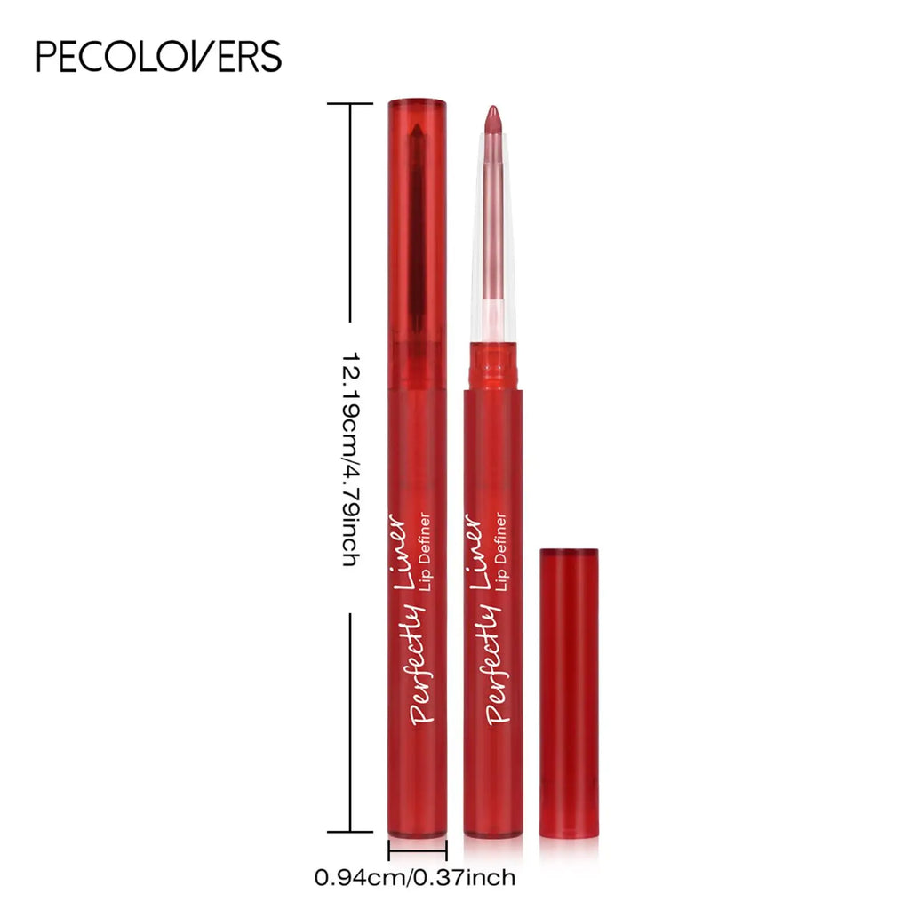 1PC Rich Pigmented, Waterproof, Silky, Durable, Non-stick Cup, Creamy Matte Lip Liner, Perfect for Date and Daily Use Zpaxo
