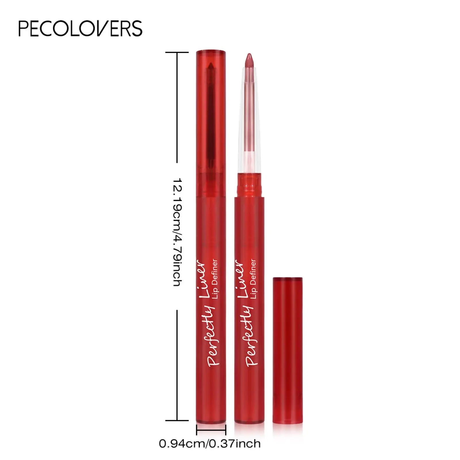 1PC Rich Pigmented, Waterproof, Silky, Durable, Non-stick Cup, Creamy Matte Lip Liner, Perfect for Date and Daily Use Zpaxo