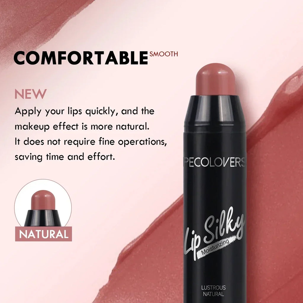 1PC Moisturizing Lipstick, Long-lasting, Waterproof, Non-Stick Cup, Smooth, Ideal Gift for Girls Zpaxo