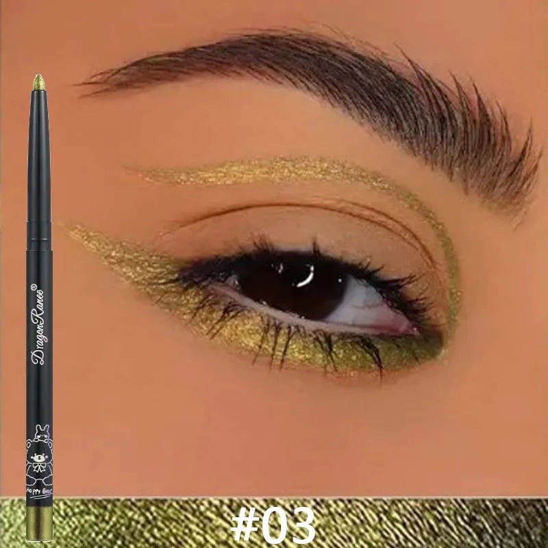 Chameleon Eyeliner Gel Pen Waterproof Shiny Chrome Eye Shadow Liner Zpaxo 03