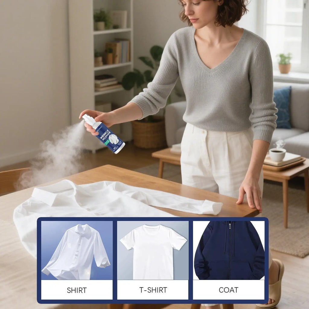 Ironing Spray Clothes Anti Static Wrinkle Remover Easy Iron Aid
