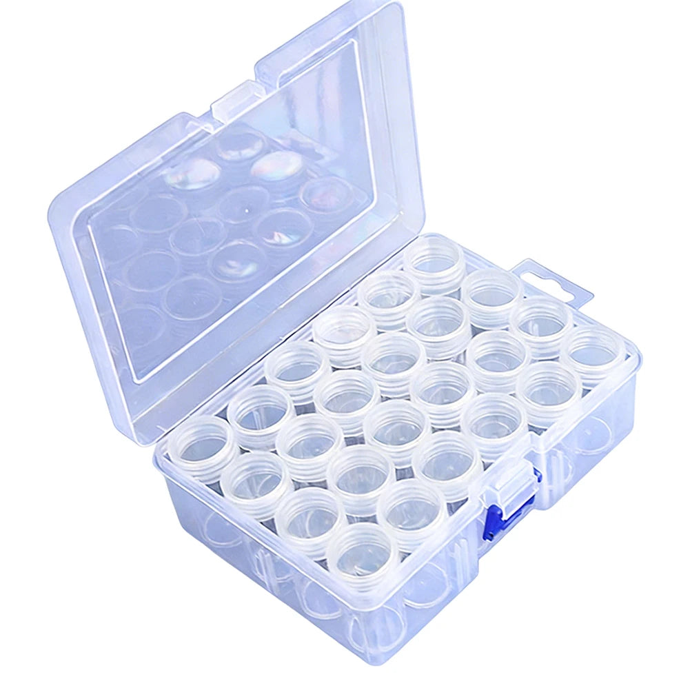 Diamond Art Storage Container Lid Stickers Painting Box DIY Craft