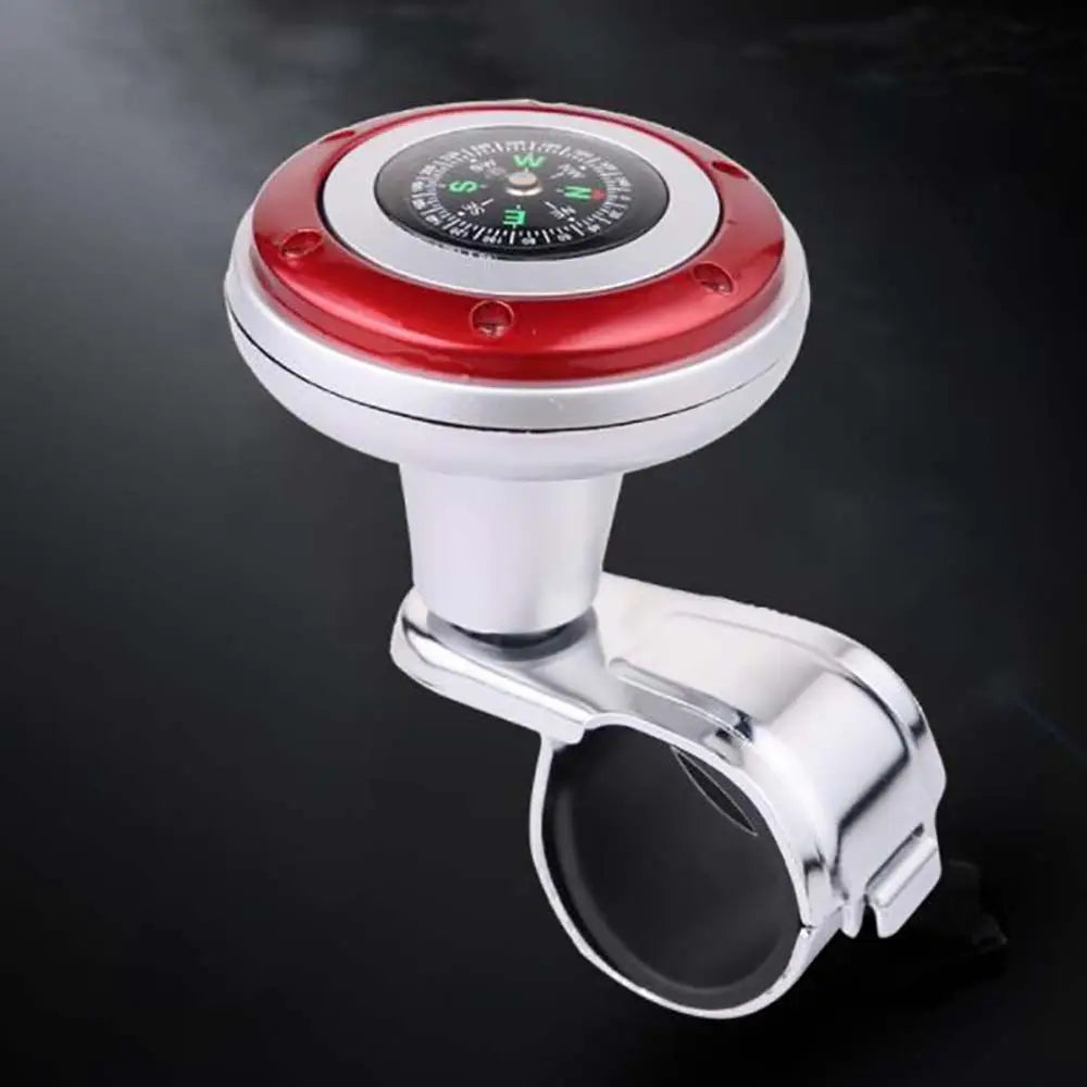 Turning Durable Car Accessories 360 Degree Rotation With Compass Steering Wheel Booster Ball Booster Power Handle Spinner Knob Zpaxo