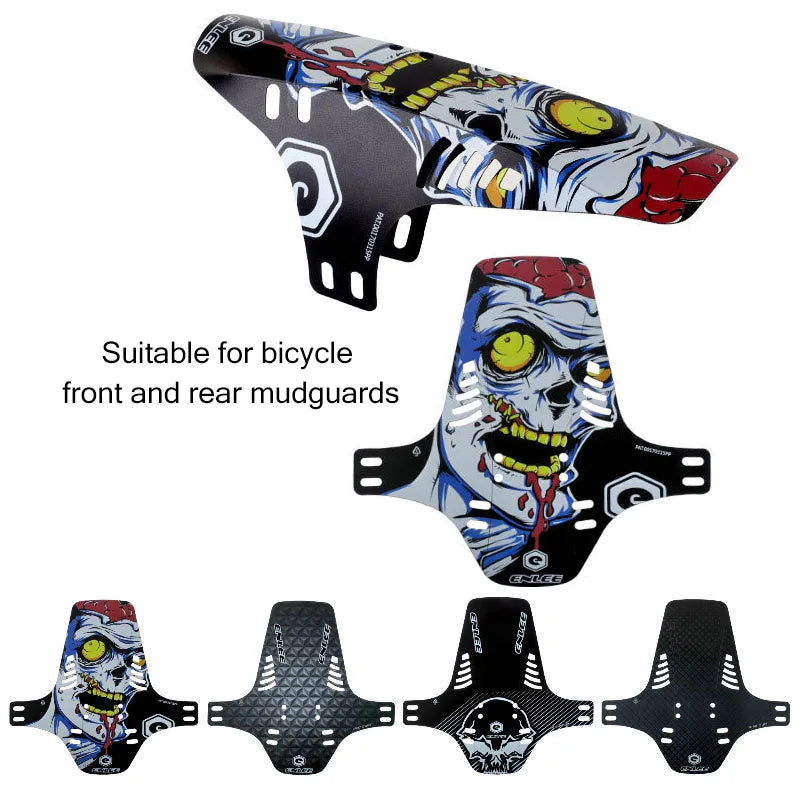 Bicycle Mudguard 5 Colorful Front/Rear Tire Wheel Universal Mtb Road Bike Wings Mud Guard Portable Cycling Accessories Zpaxo