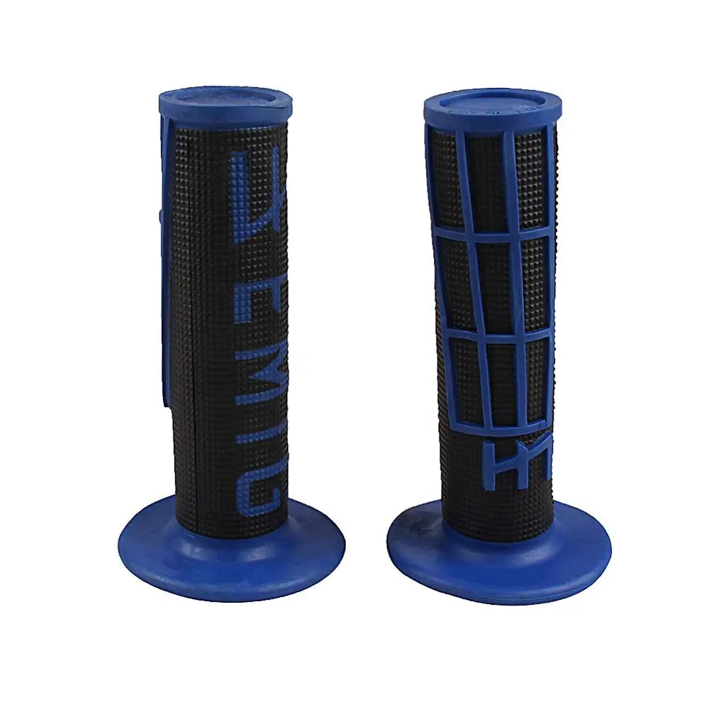 Universal 1 Pair Motorcycle Accessories Gel Brake Handle Grips Zpaxo black-blue