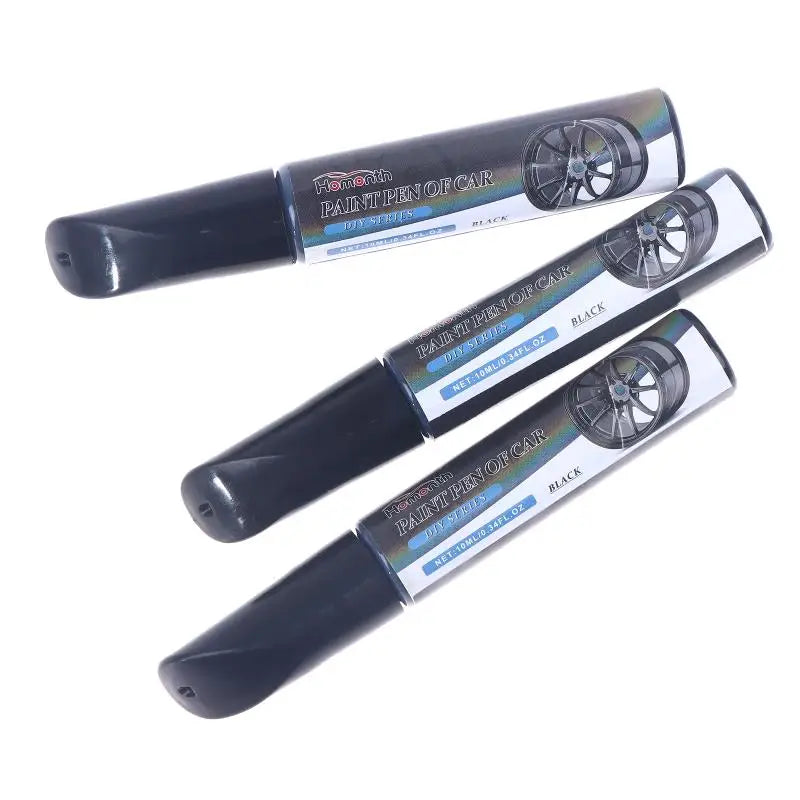 Black Wheel Scratch Touch-Up Pen 3-Pack | Car Rim Repair Kit