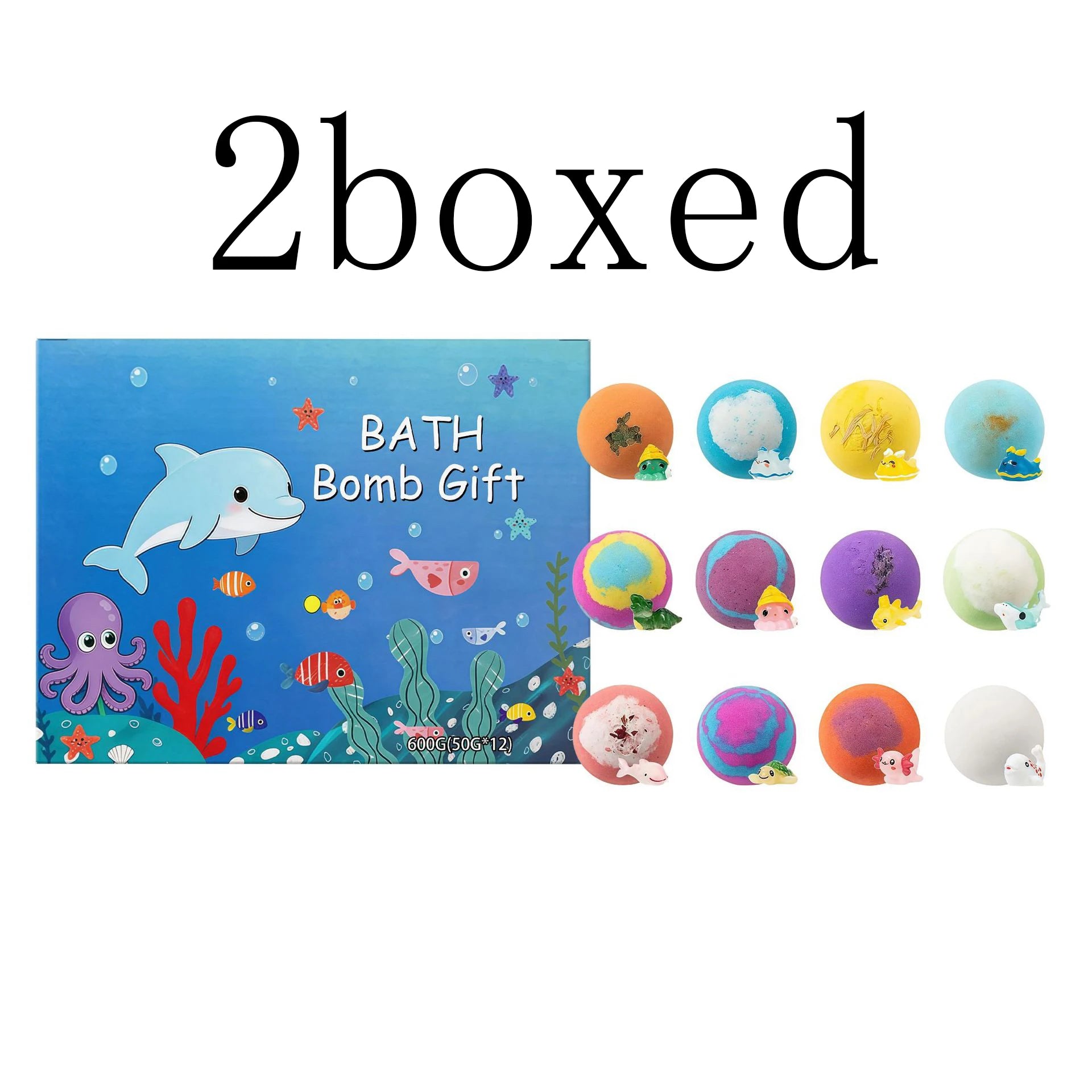 Doll Bath Bomb Gift Set – Soothing Bath Salts for Soft Skin Bath Bomb Gift Set Zpaxo 2boxed