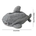 Cute Plush Ocean Shark Pencil Case Cosmetic Bag Portable Large Capacity Pen Pouch Stationery Storage Box School Office Supplies Zpaxo One size