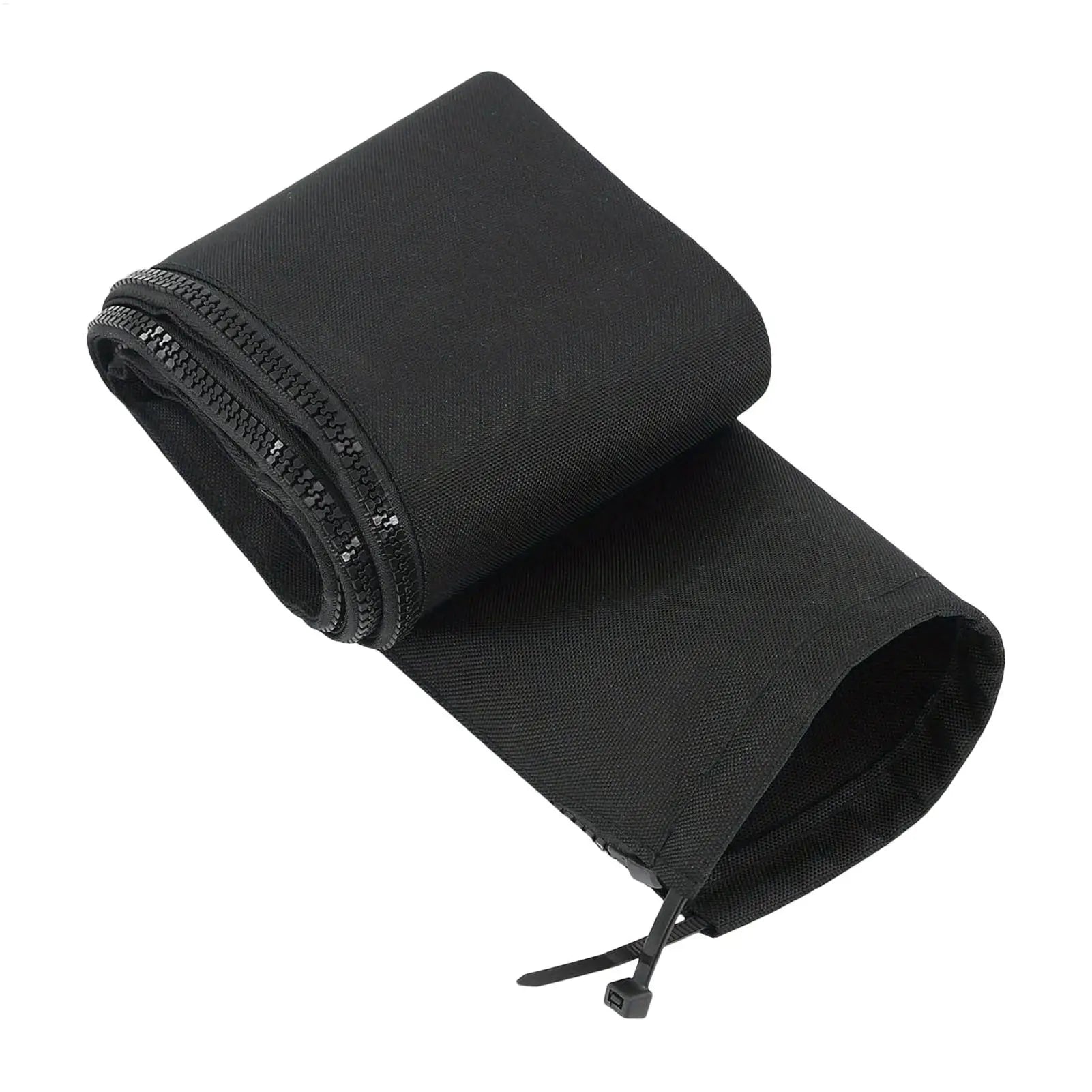 48" Zippered Outboard Rigging Sleeve – Trolling Motor Wire Guard Marine Cable Sleeve Zpaxo