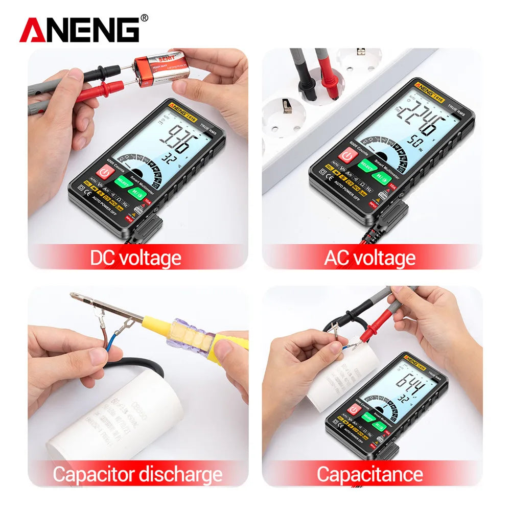 ANENG 616 Large Screen Tool AC DC Voltage Current Tester Digital