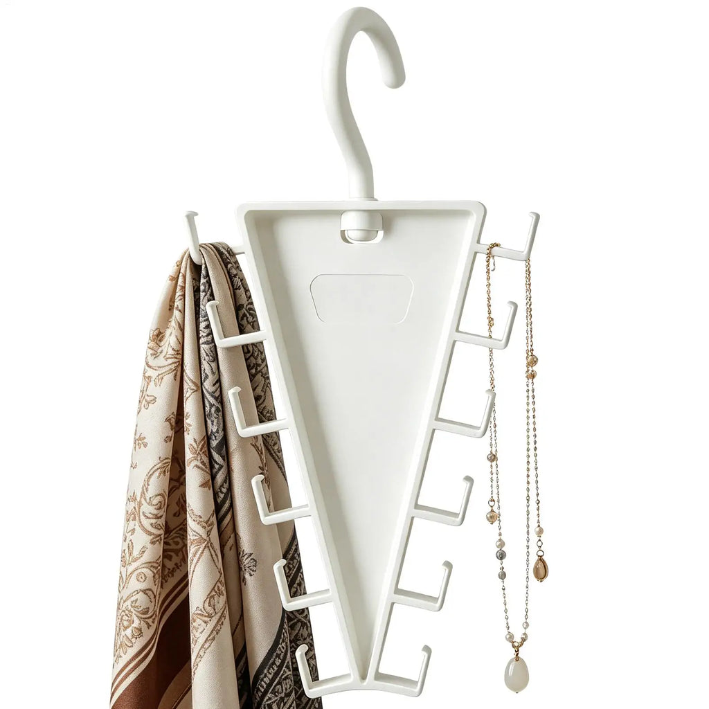 Space Saving V Shape Hangers Non Slip Multi Hook Closet Organizer