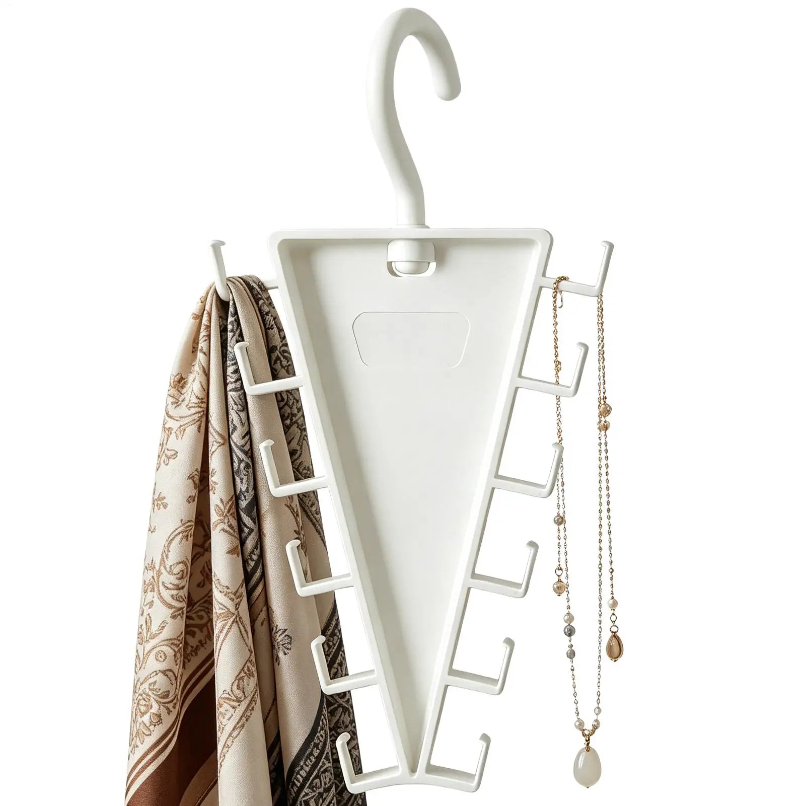 Space Saving V Shape Hangers Non Slip Multi Hook Closet Organizer