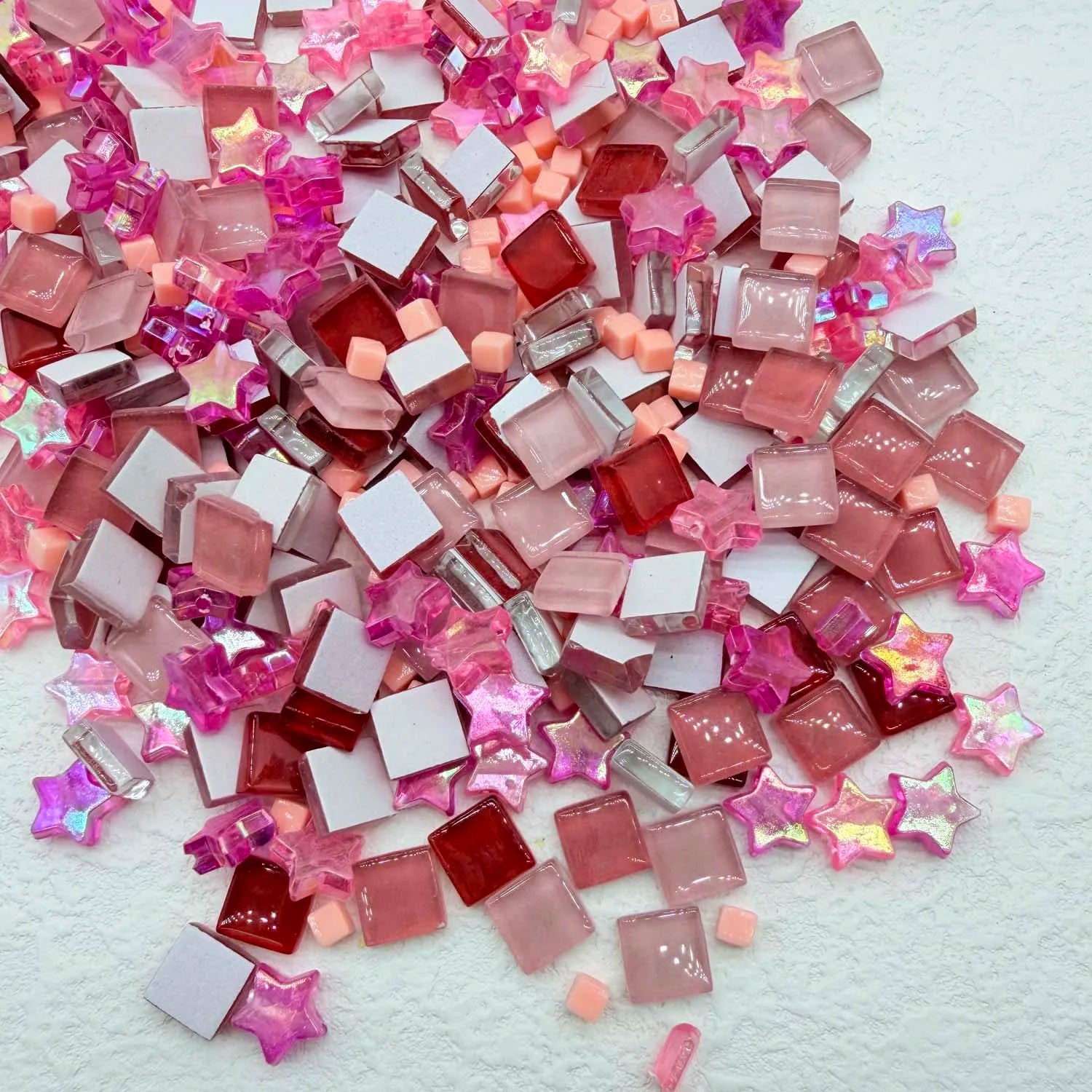 56g Glass Mosaic Tiles for DIY Crafts & Home Décor Glass Mosaic Tiles Zpaxo color 2 56g