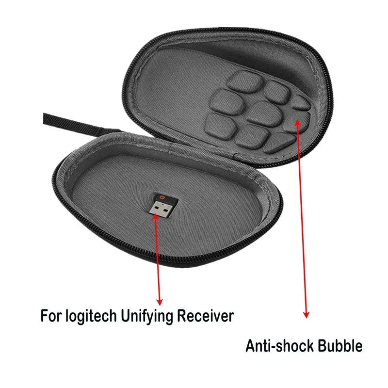 Storage Bag Logitech MX Master 3S Advanced Wireless Mouse Hard Case Zpaxo